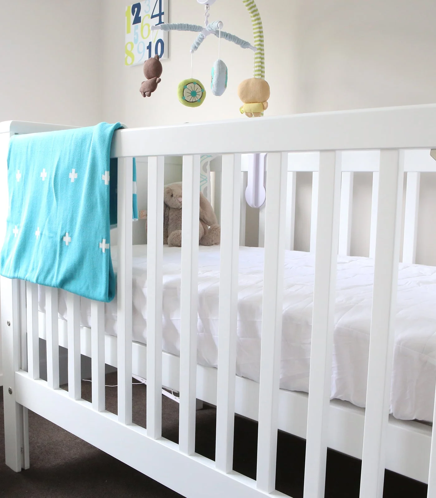 Quilted Cot Mattress Protector - Image 3